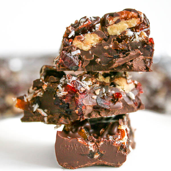 Holiday Candy Bark - Perfect hostess gift or quick treat for busy holiday schedules!