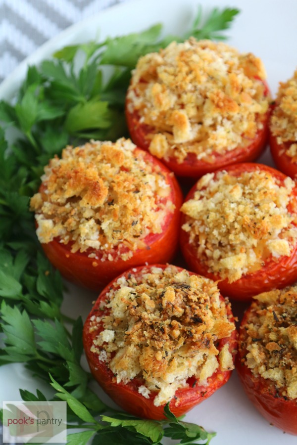 Stuffed Tomatoes | Pook's Pantry