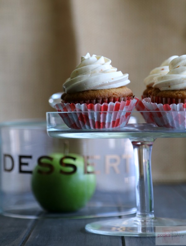 Caramel Apple Cupcakes | Pook's Pantry