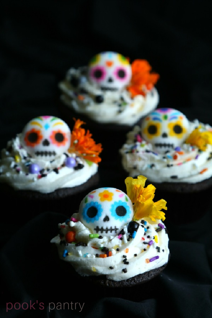 Day of The Dead Cupcakes
