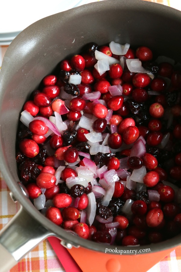 how to make cranberry chutney