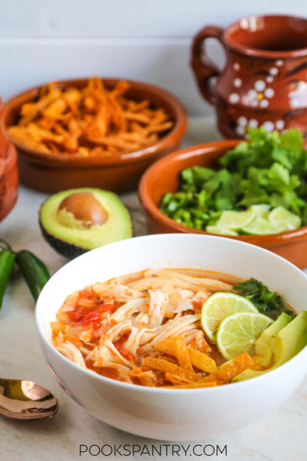 Mexican tortilla soup recipe
