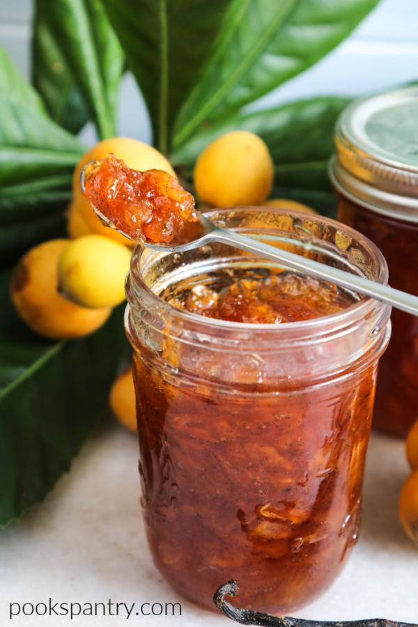 How to make loquat jam with vanilla