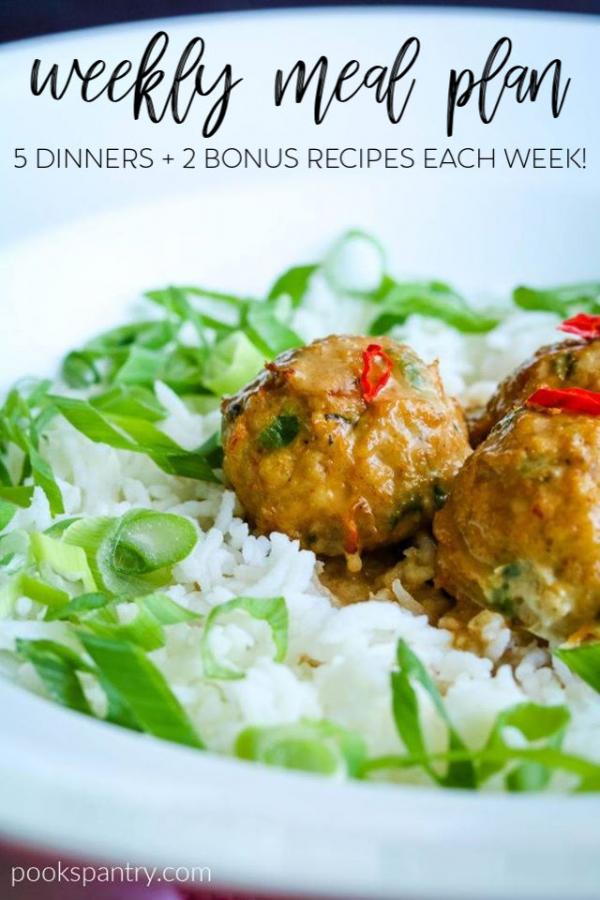 pin image for dinner divas weekly meal plan