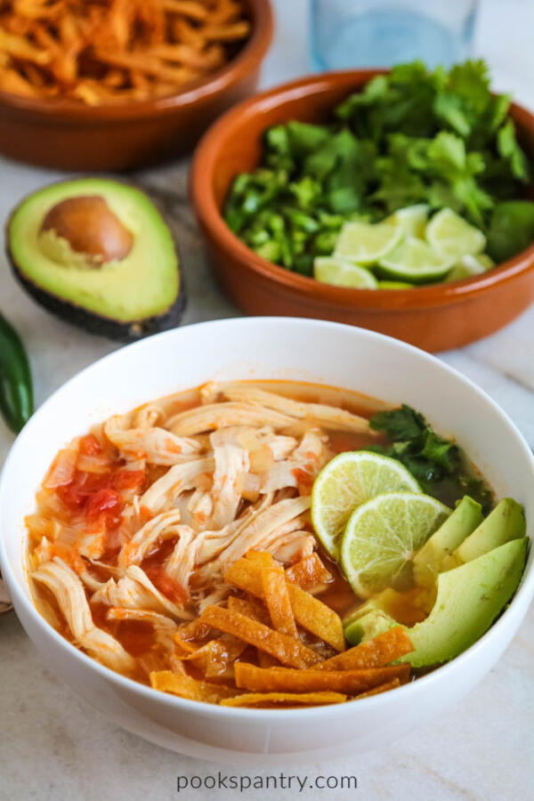tortilla soup with chicken