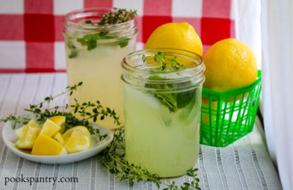 herb lemonade