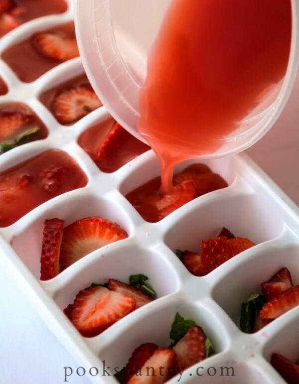 how to make watermelon juice ice cubes