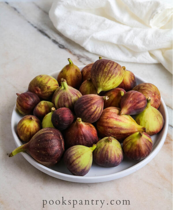 figs on plate