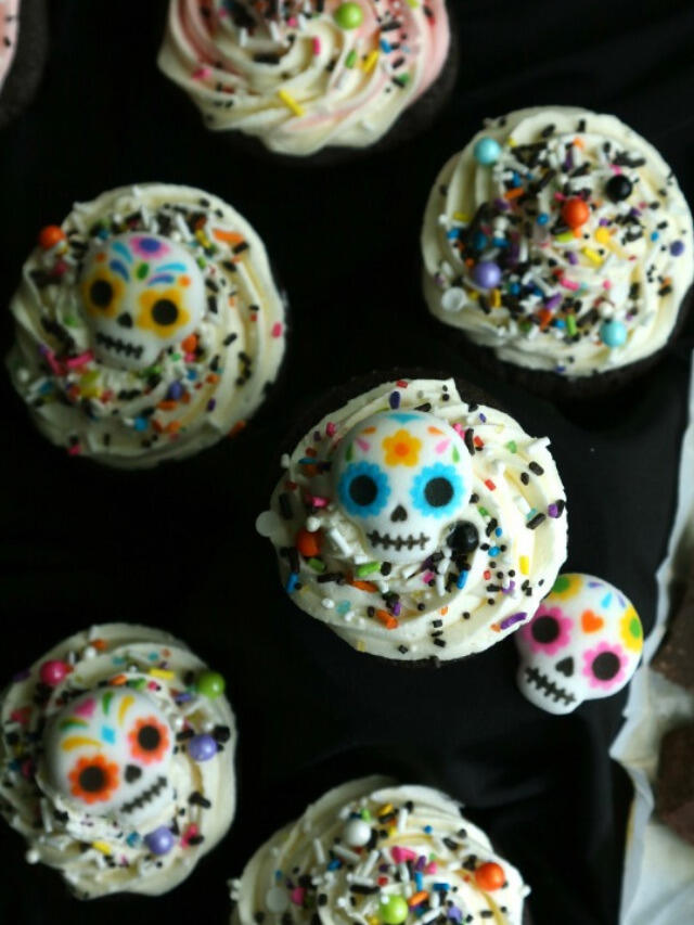 Day of the Dead Cupcakes Story