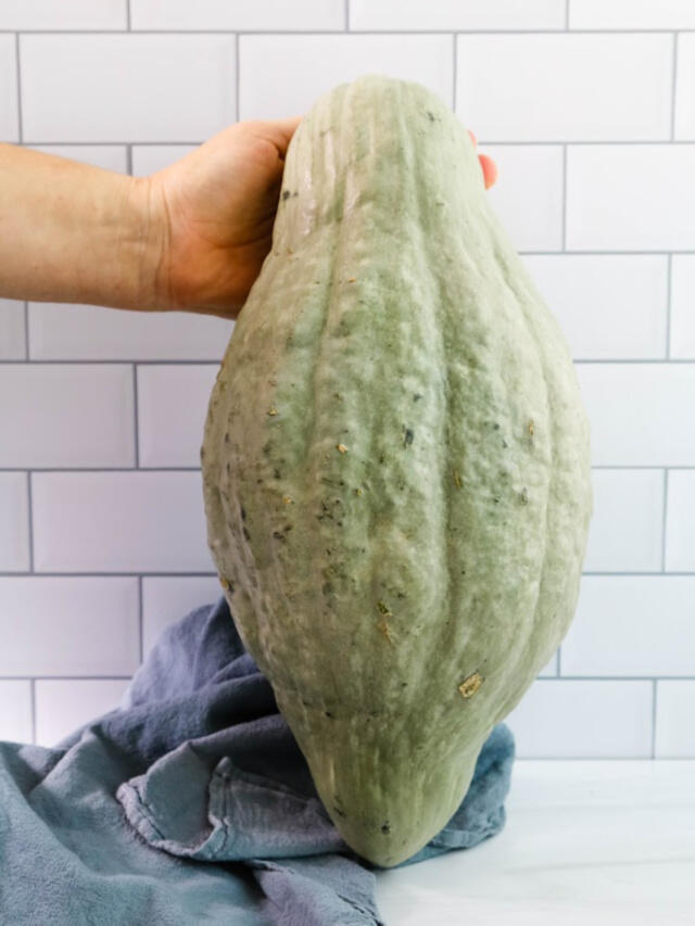 How to bake Hubbard squash whole