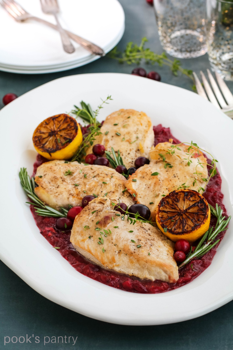 How to make cranberry chicken