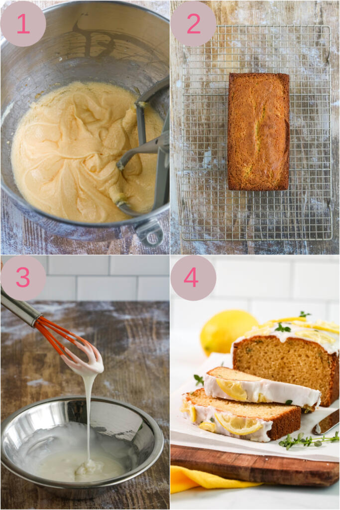 Step by step photos for cake