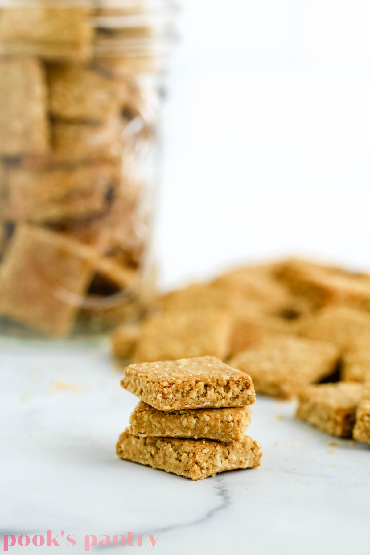 Peanut butter training treats for dogs