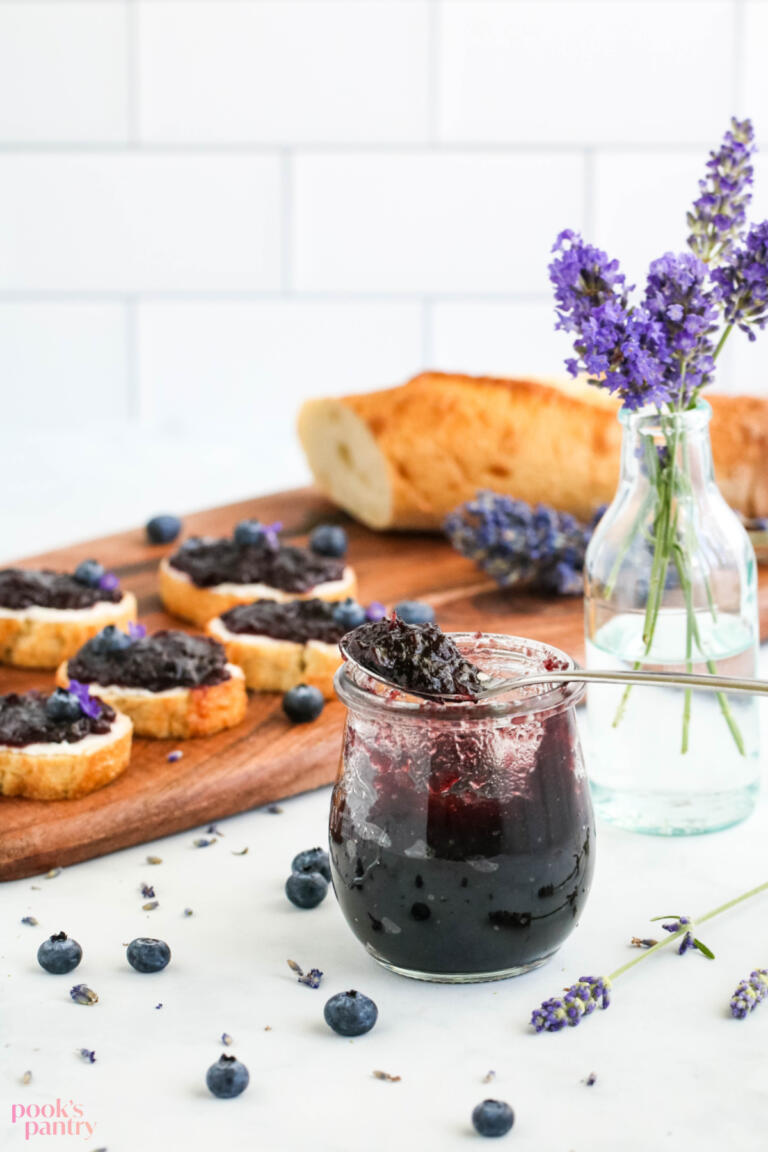 blueberry lavender jam