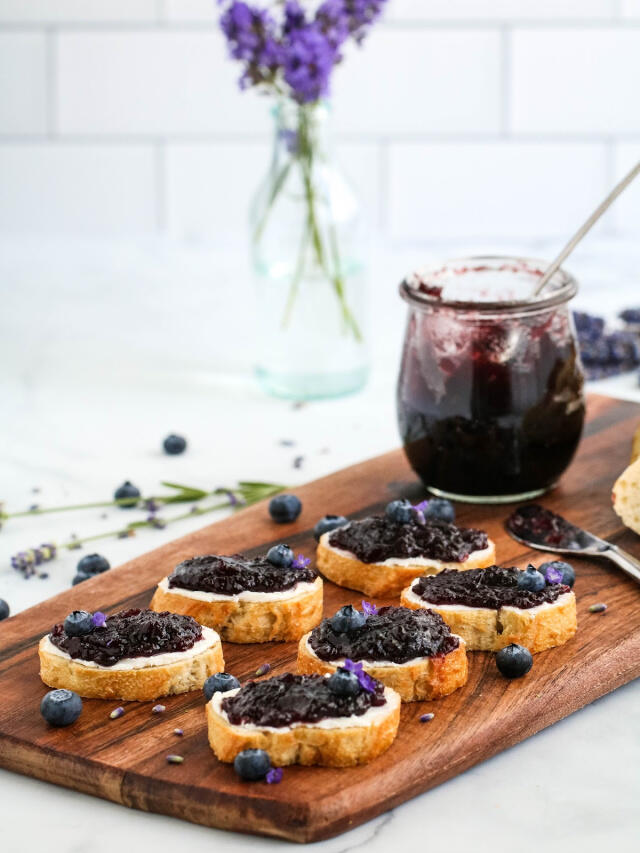 Blueberry lavender jam recipe