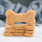 recipe card image for chicken dog treats